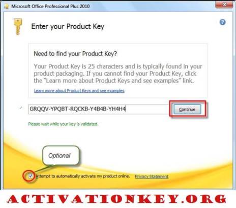 Office 2010 product key